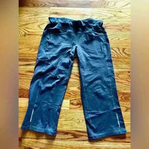 ATHLETA BALANCE WIDE CROP - GRAY - SMALL